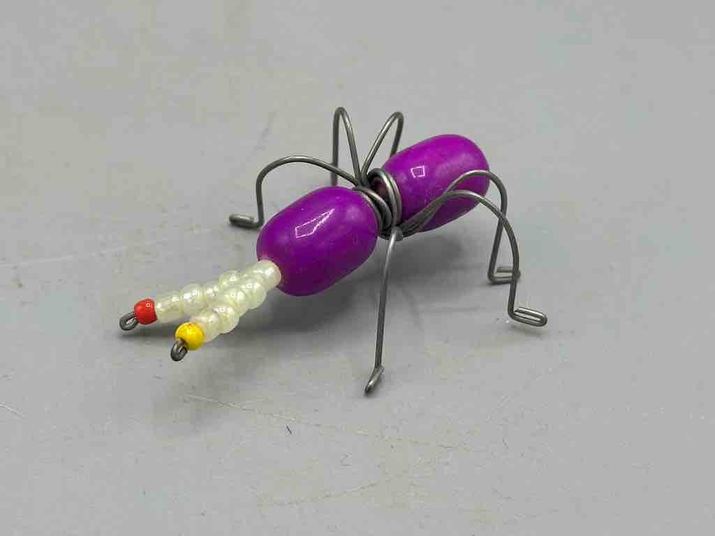 Beaded Wire Decor African Small Grape Ant Insect