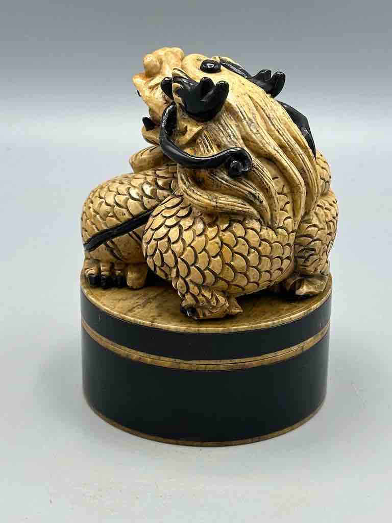 Dragon - Soapstone Trinket Decor Box