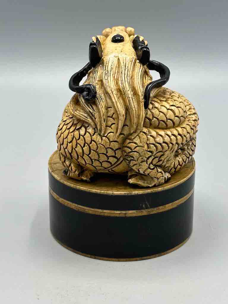 Dragon - Soapstone Trinket Decor Box