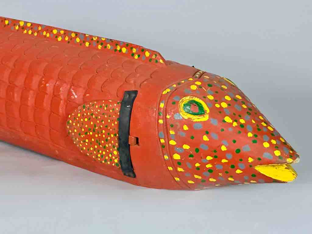 Full Size Bozo Salmon Fish Puppet Sculpture | 36"