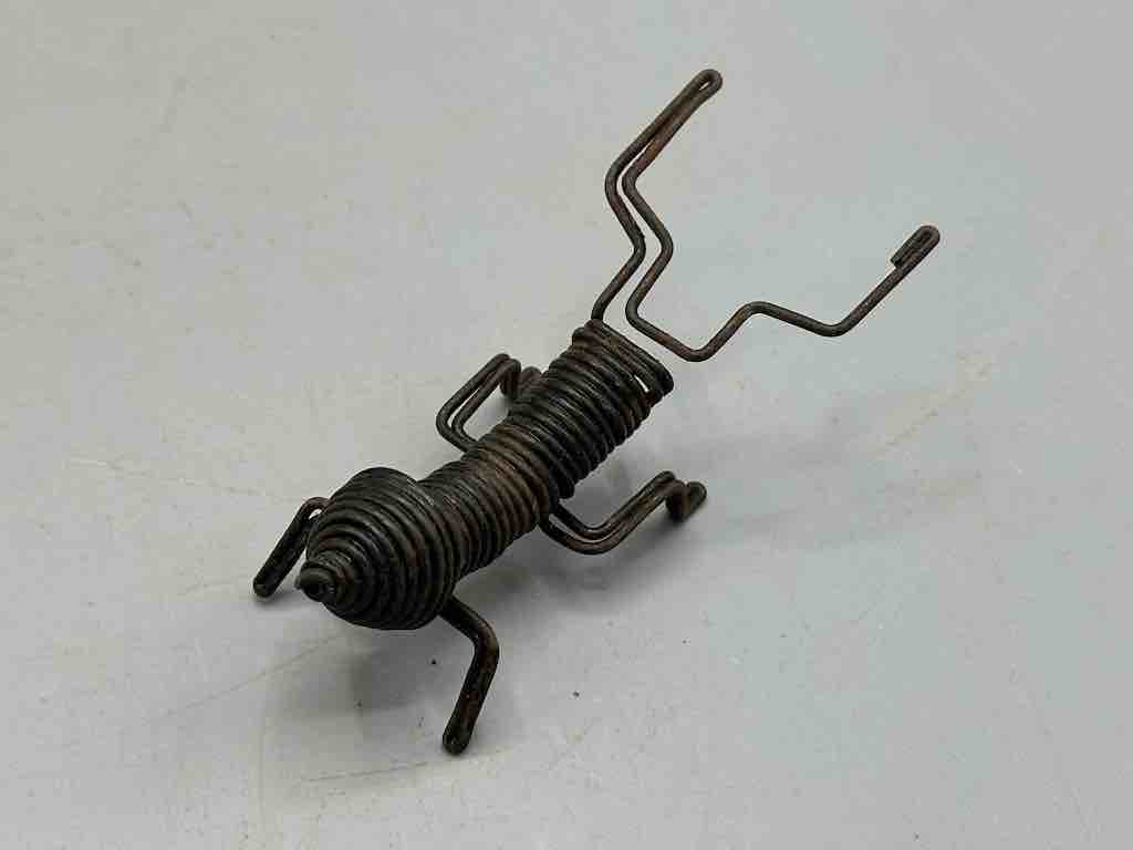 Recycled Coiled Wire Decor African Black Ant Insect