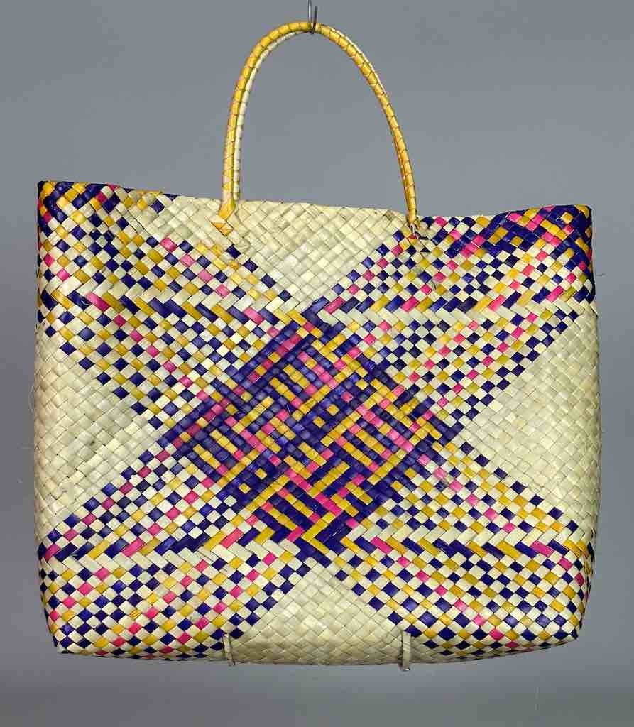 Large Pandan Straw Beach Handbag-Philippines