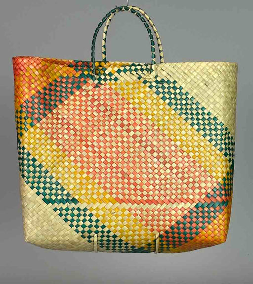 Large Pandan Straw Beach Handbag-Philippines