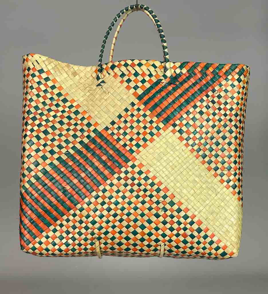 Large Pandan Straw Beach Handbag-Philippines