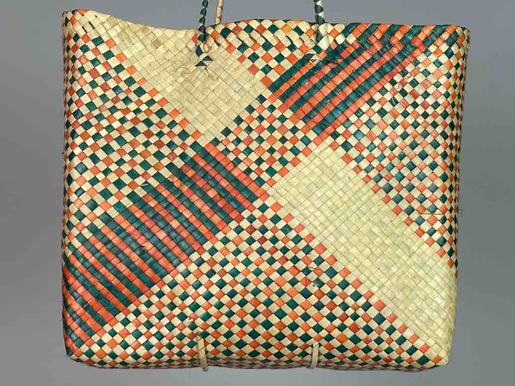 Large Pandan Straw Beach Handbag-Philippines