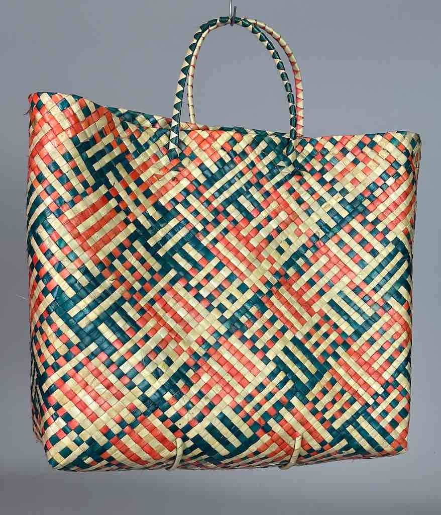 Large Pandan Straw Beach Handbag-Philippines