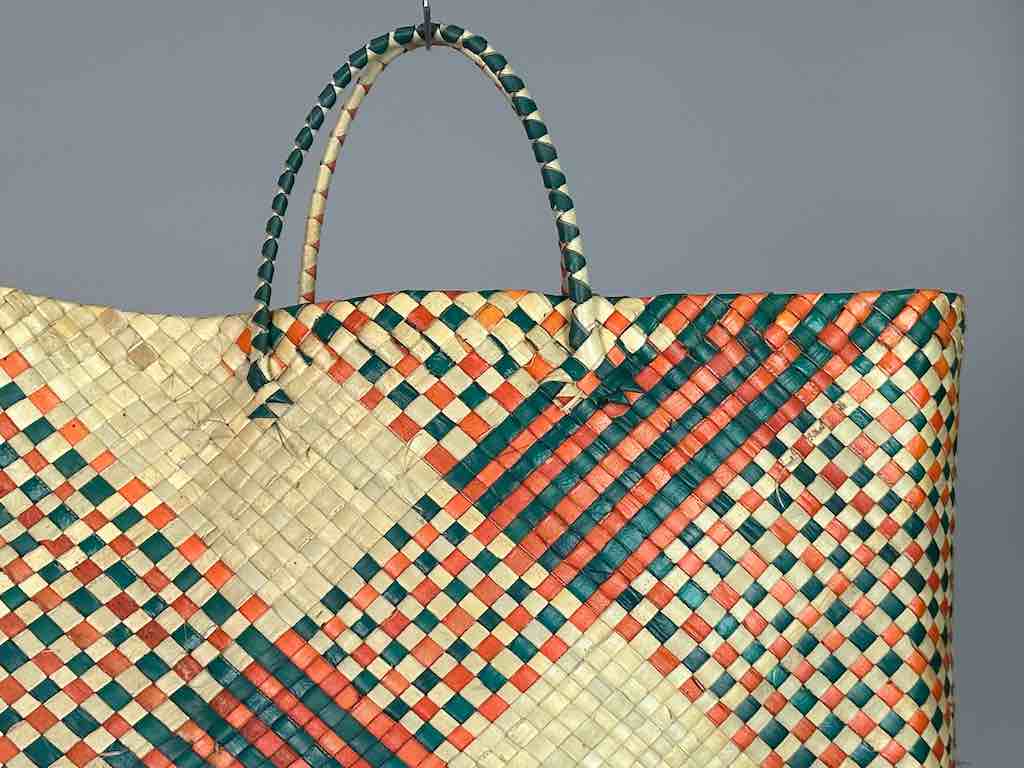 Large Pandan Straw Beach Handbag-Philippines