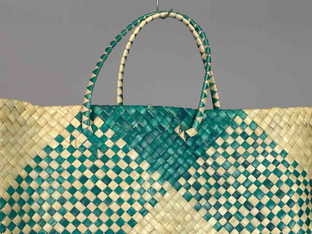 Large Pandan Straw Beach Handbag-Philippines