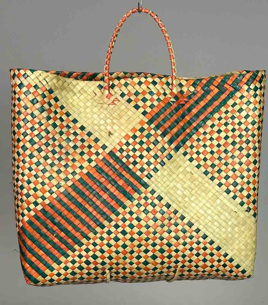 Large Pandan Straw Beach Handbag-Philippines