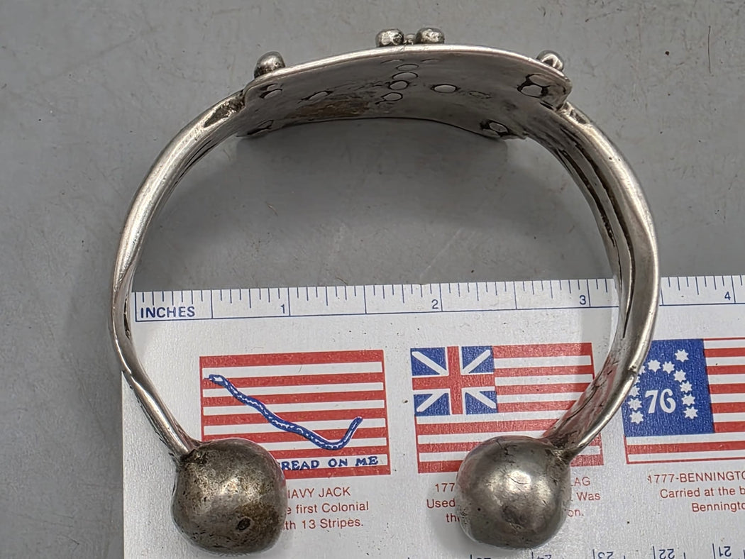 Vintage Silver Khalkhal Anklet - Mauritania