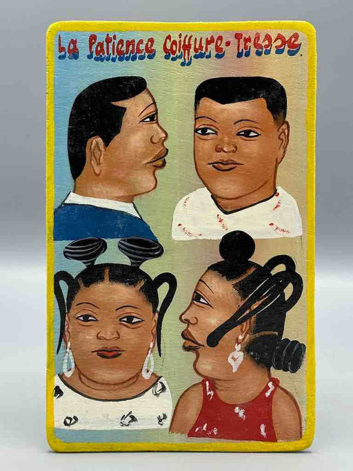 Small multiple head signs from Benin