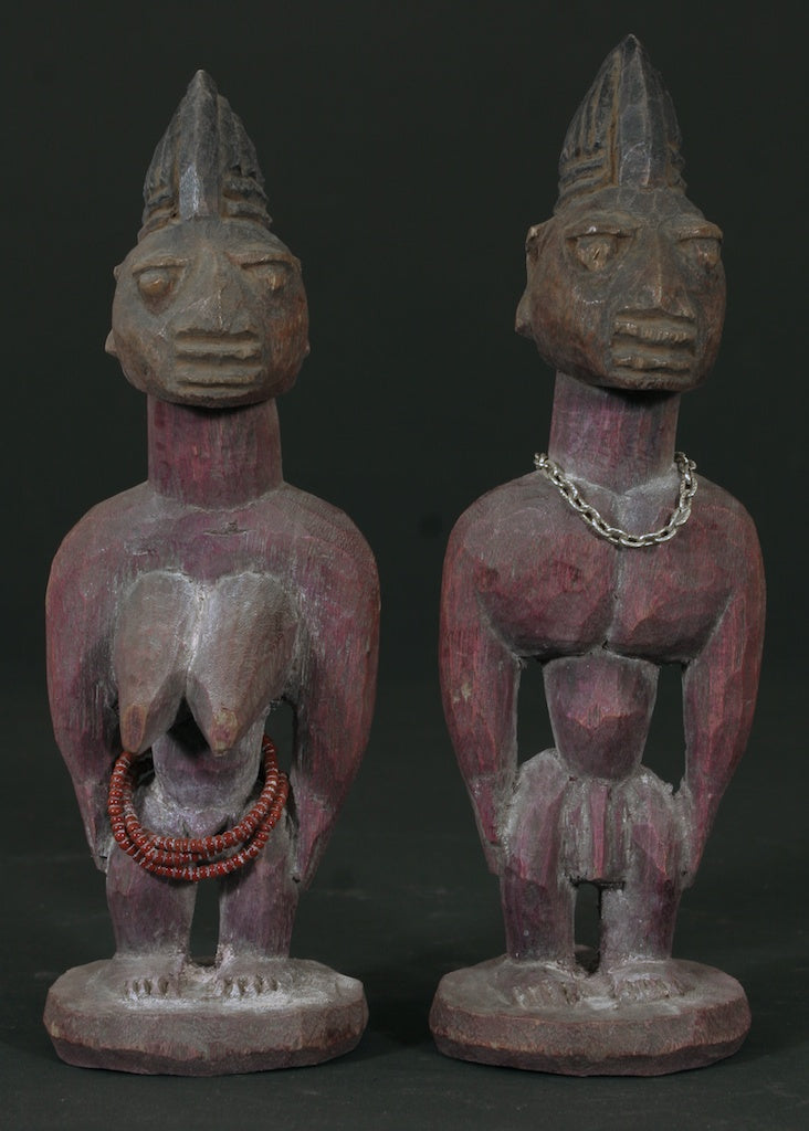 Yoruba small ibeji pair
