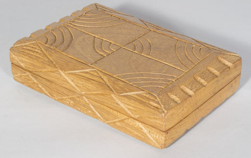 Rectangular portable wari game – light color