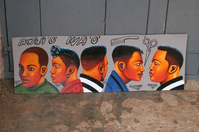5-head barbershop sign