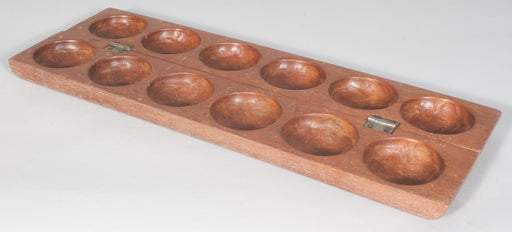 Large long in-line portable wari game