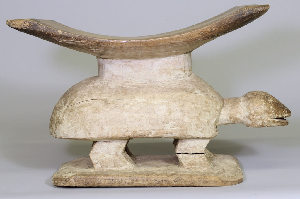 Old Asante Turtle Stool