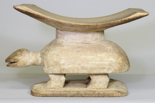 Old Asante Turtle Stool