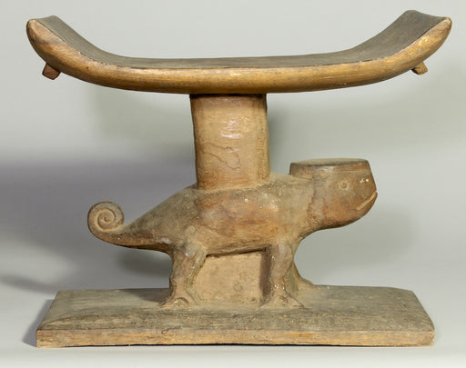 Old Asante Chameleon Stool