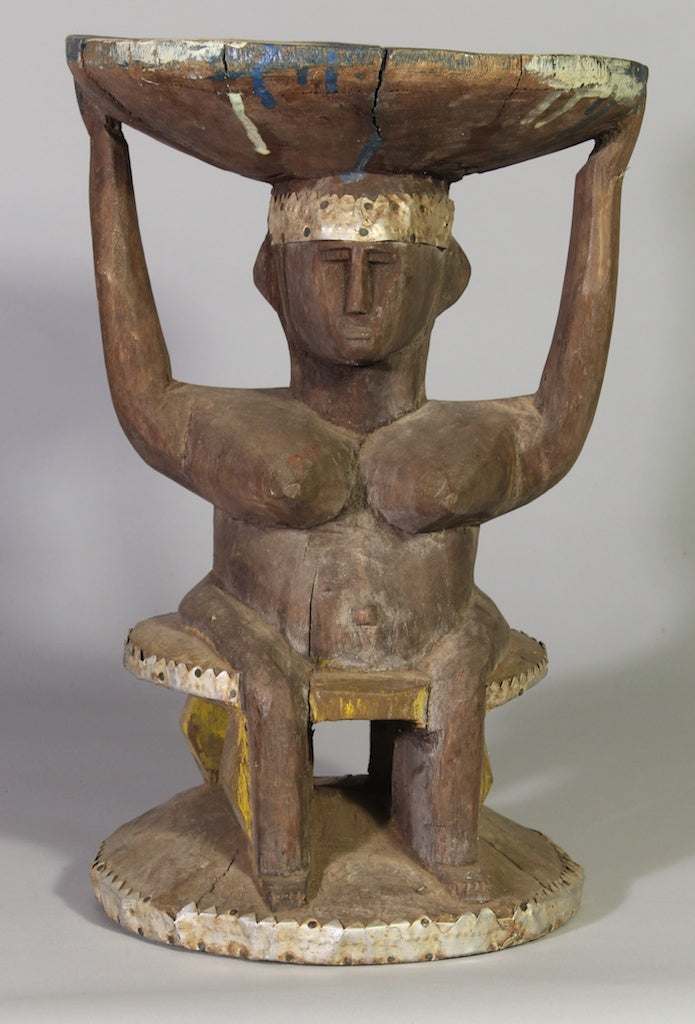 Woman Caryatid Stool