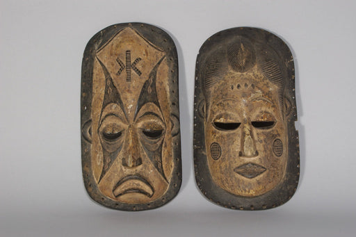 Ibibio mask pair