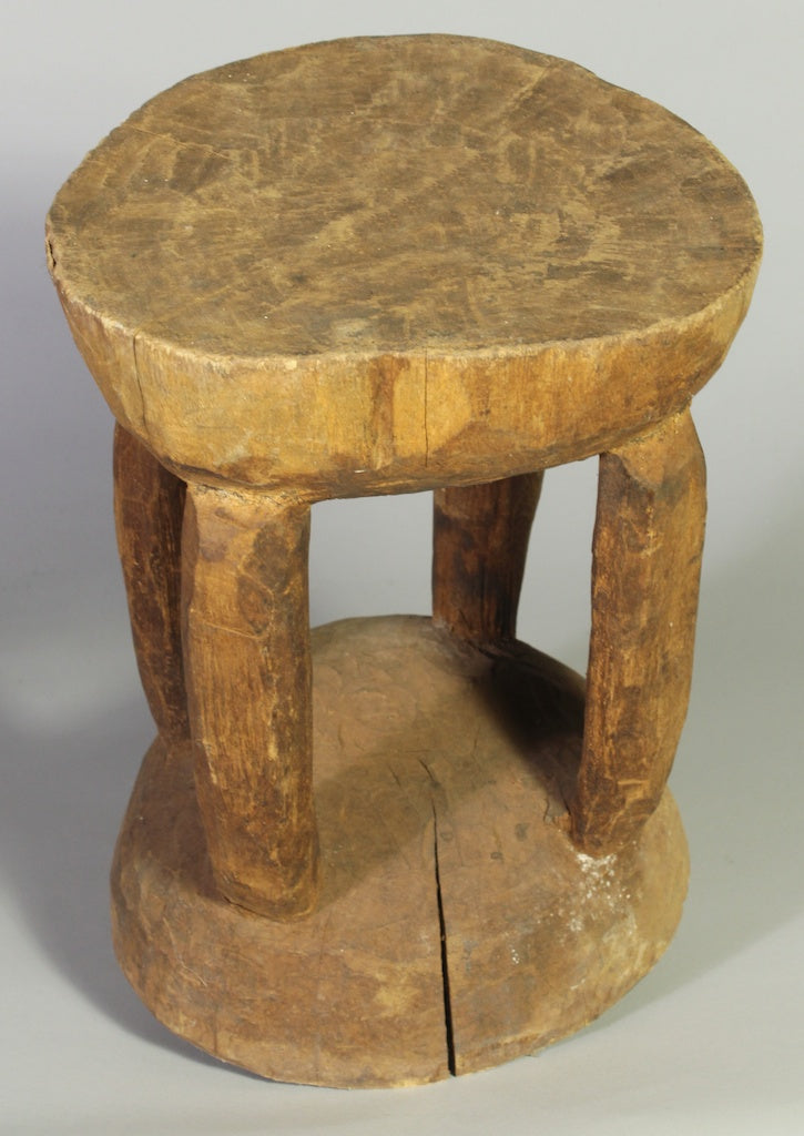 Old Mossi Round Stool