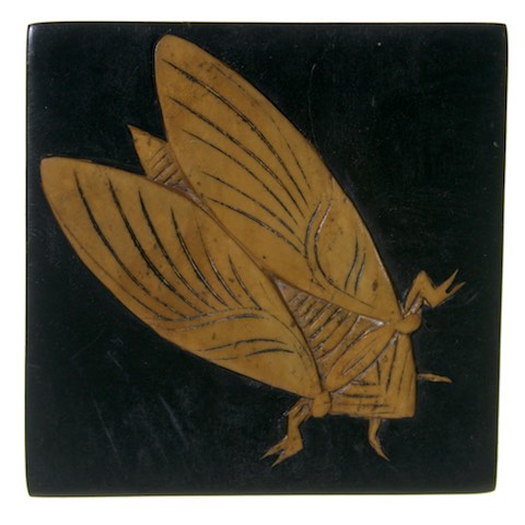 Cicada Design - Small Square Soapstone Trinket Decor Box