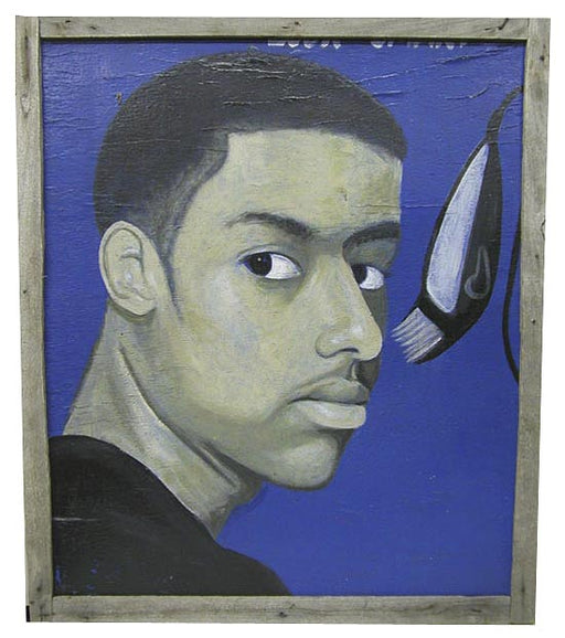 Large single head barbershop sign