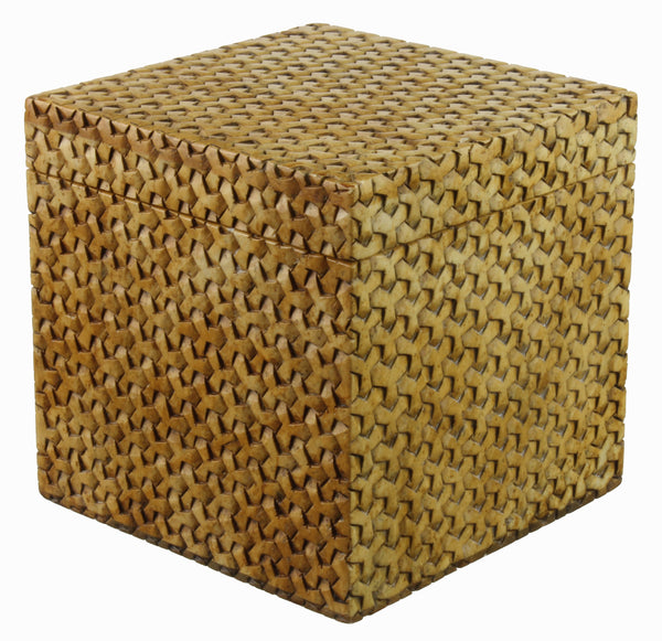 Y Weave Soapstone Trinket Decor Box - Niger Bend