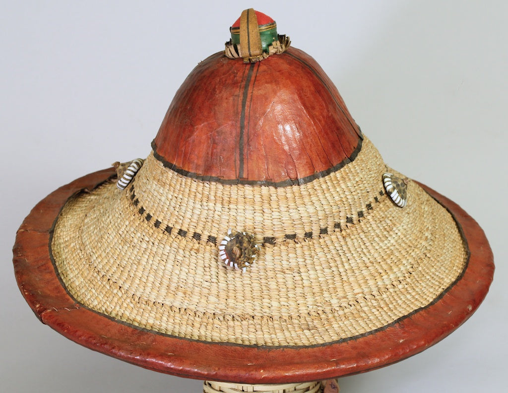 Small Orange Mali Fulani Hat