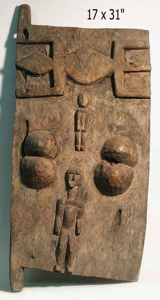 Small old granary door