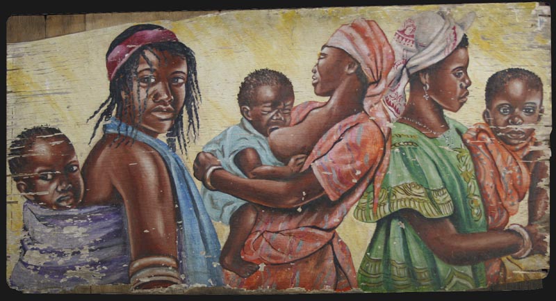 African family commercial art
