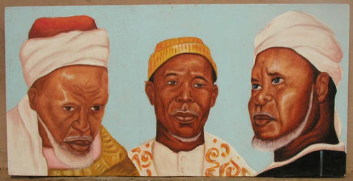 Commercial artist advertising sign – portrait