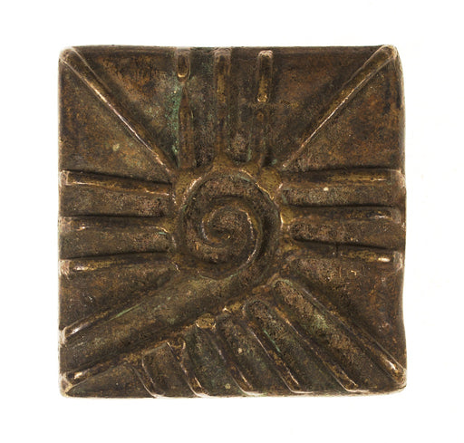 Very Large Baule Geometric Goldweight - Ivory Coast