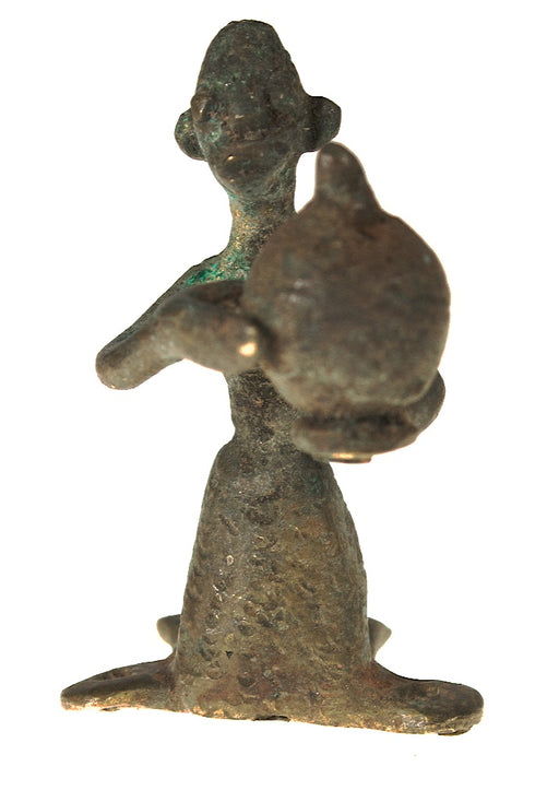 Brass Fon asen woman figure