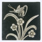 Dragonfly Flowers Design Small Square Soapstone Trinket Decor Box