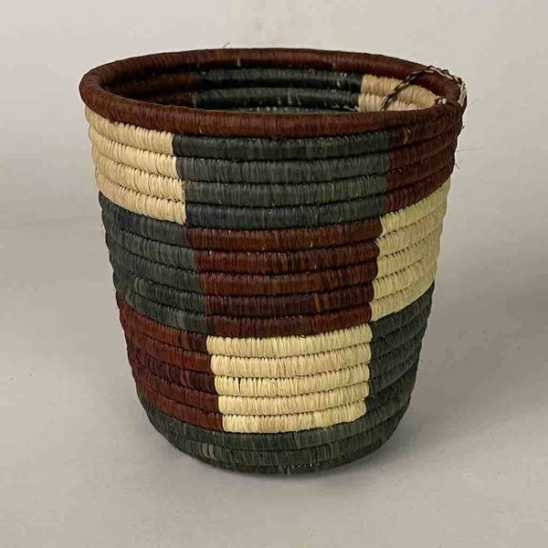 5x5” large checkerboard Batwa basket