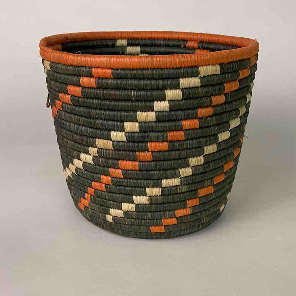 7 x 8” salmon ascending staircase Batwa basket