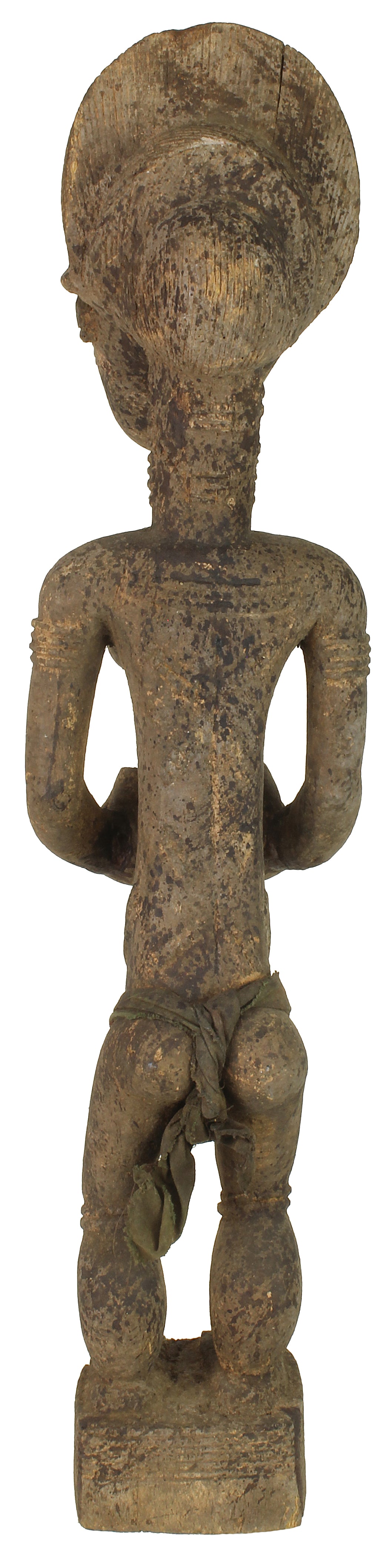 Vintage Baule Female Ancestor Spirit Statue | 22" - Niger Bend