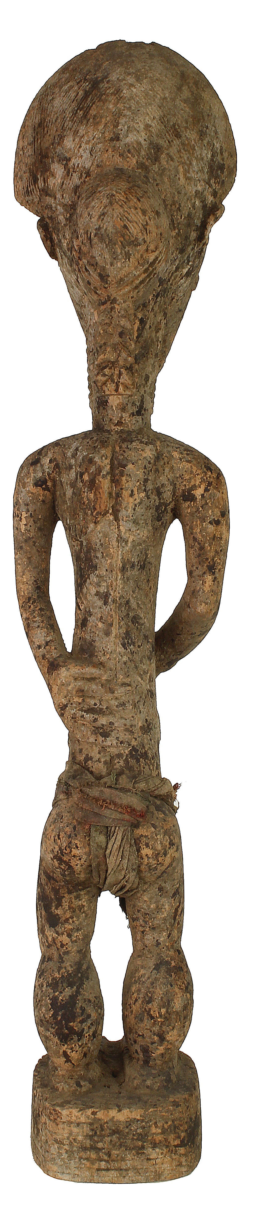 Vintage Baule Male Ancestor Spirit Statue | 23" - Niger Bend