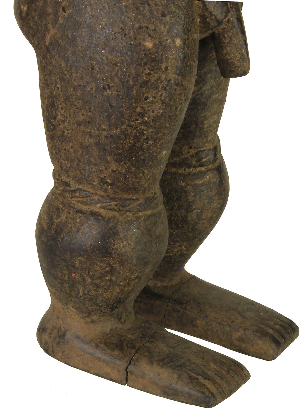 Vintage Baule Male Ancestor Spirit Statue | 19" - Niger Bend