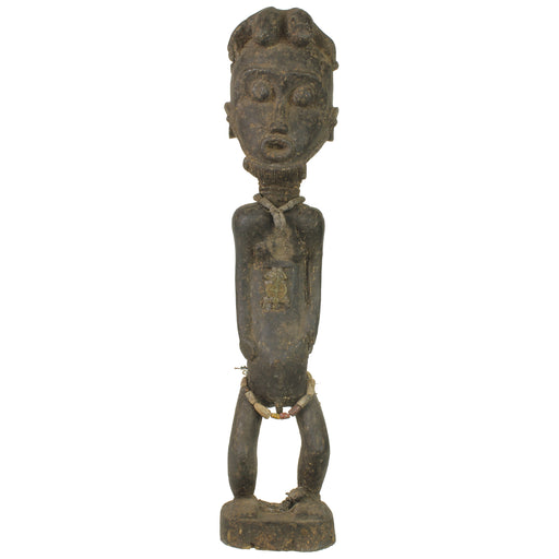 Vintage Baule Male Ancestor Spiritual Statue | 25.5" - Niger Bend