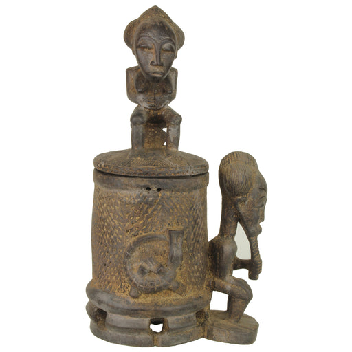 Baule Mouse Oracle Container/Statue | 17" - Niger Bend