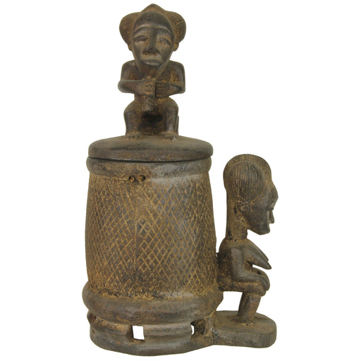 Baule Mouse Oracle Container/Statue | 15" - Niger Bend