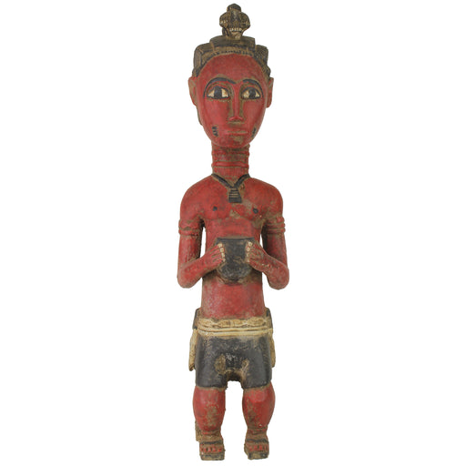 Vintage Baule Male Ancestor Spirit Statue | 20.5" - Niger Bend