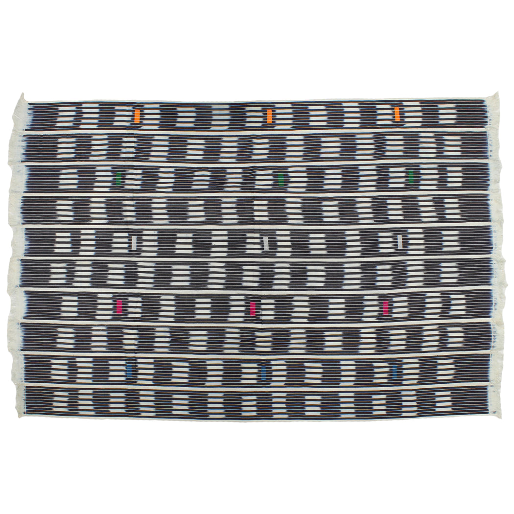 Vintage Baule Textile "Wrapper" | 63" x 41" - Niger Bend