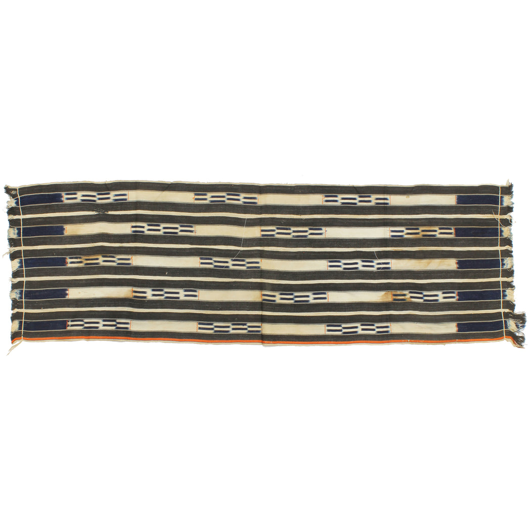 Vintage Baule Textile "Wrapper" | 55" x 18" - Niger Bend