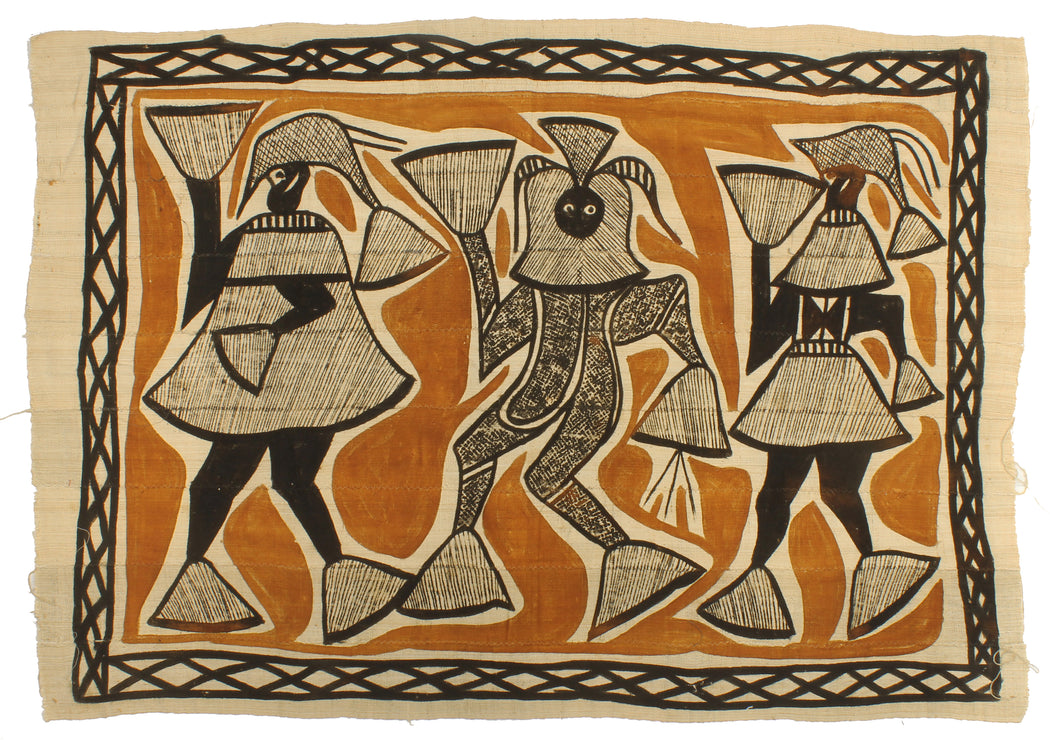 Korhogo Printed Ivory Coast African Textile | 54" x 38" - Niger Bend