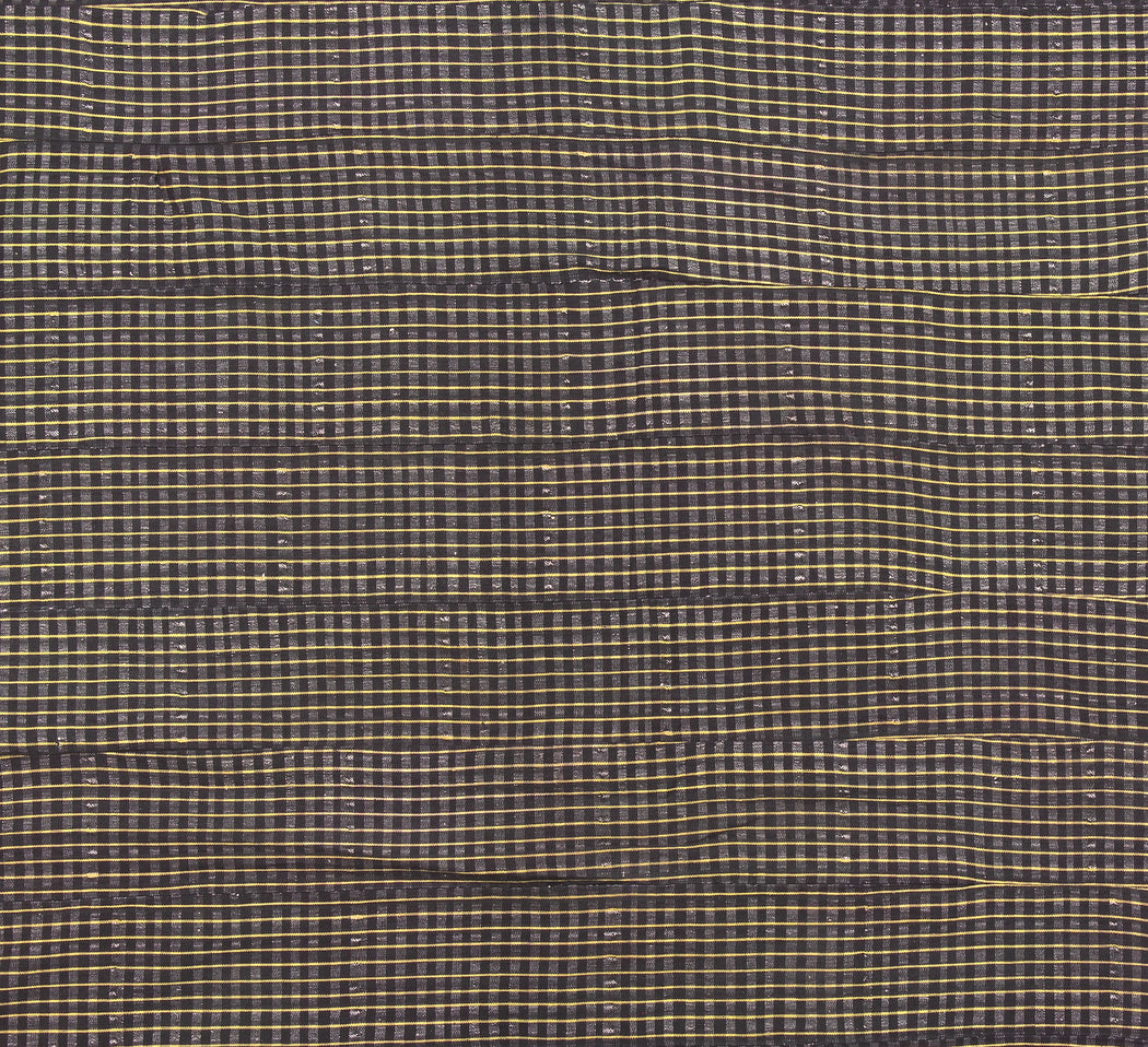 Vintage Aso Oke Textile of Nigeria | 72" x 60" - Niger Bend