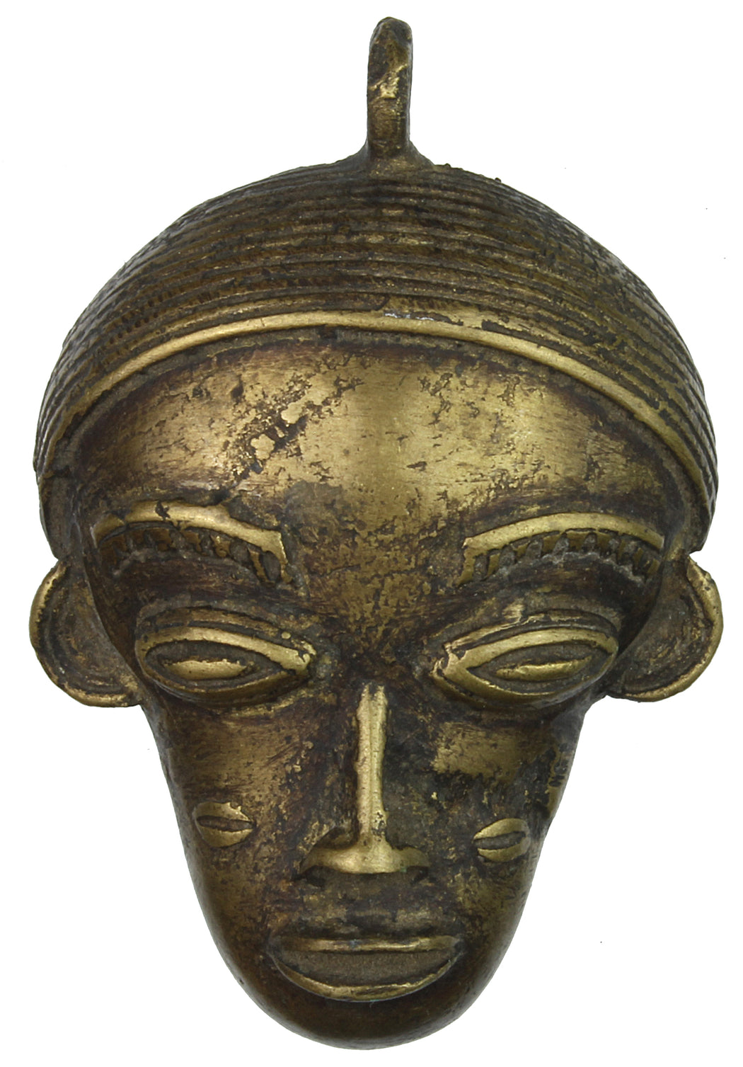 Contemporary African Brass Mask - Niger Bend