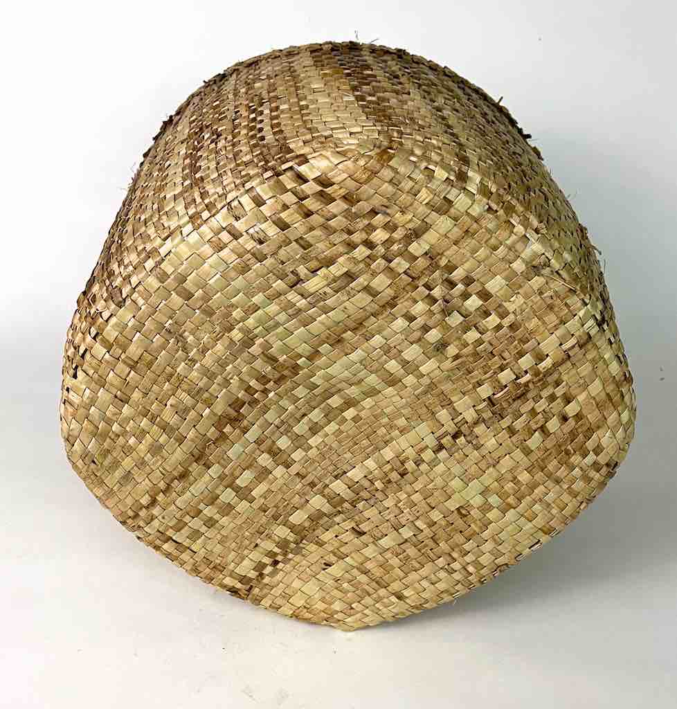 Deep Cylindrical Swampgrass Basket - Benin